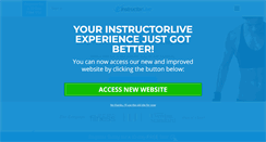 Desktop Screenshot of instructorlive.com